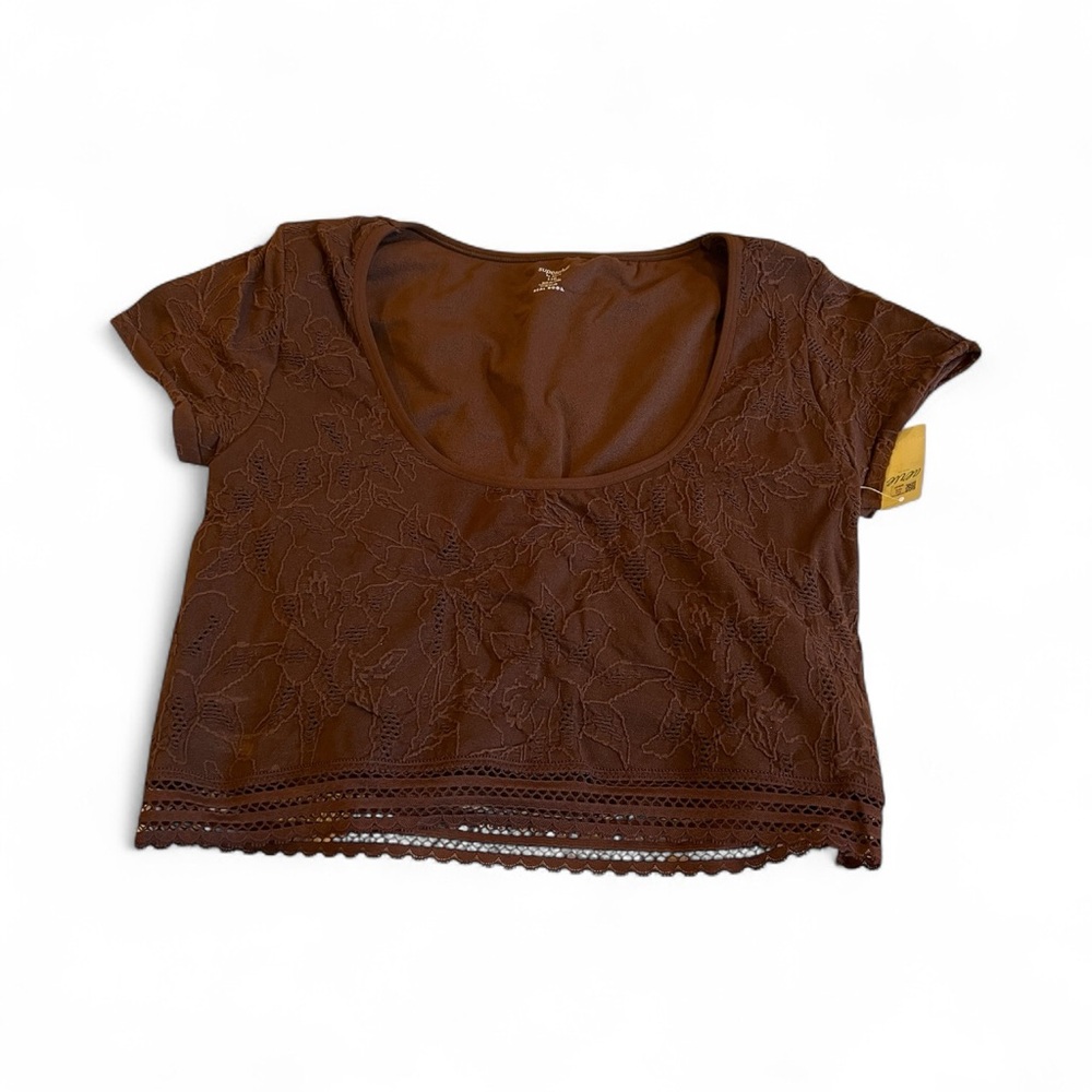 NWT aerie Superchill Seamless Floral Top